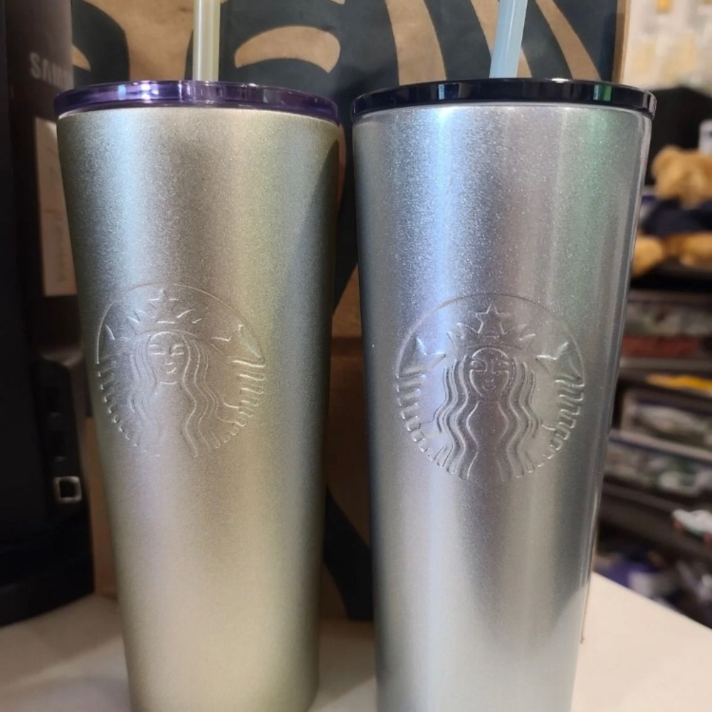 Starbucks Elsa & tinkerbell tumbler